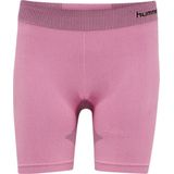 hummel Hmlfirst Seamless Trainingsshort - Blauw - Katoen