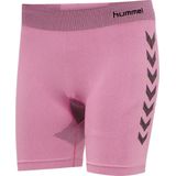 hummel Hmlfirst Seamless Trainingsshort - Blauw - Katoen