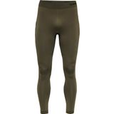 Hummel - hmlfirst - Sportbroek - Zwart - Naadloos - Stretchstof