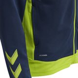 Hummel - Lead Poly Jas - Zwart - Lichtgewicht Sweatstof - Volledige Ritssluiting