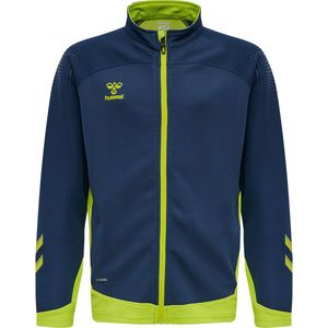 Hummel - Lead Poly Jas - Blauw - Sweatstof - Kinderen