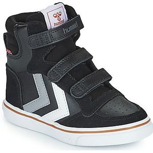 hummel Stadil Pro Jr Sneakers voor kinderen, uniseks, zwart, 35 EU, zwart, 35 EU