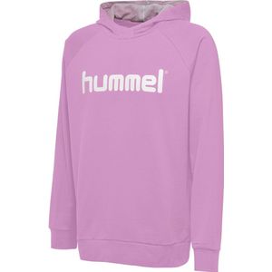 Hummel - hmlGO KIDS COTTON LOGO HOODIE - Hoodie - Zwart - Katoen