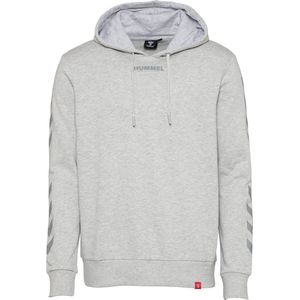 Hummel - Legacy - Hoodie - Grijs - Katoen - Verstelbaar Trekkoord