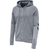 Hummel Legacy Sweater Met Ritssluiting Grijs Man