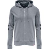 Hummel Legacy Sweater Met Ritssluiting Grijs Man