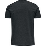 Hummel - hmlLEGACY - T-shirt - Zwart - Katoen - Gedrukt Logo