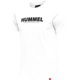 Hummel - hmlLEGACY T-shirt - Zwart - Jersey - Gedrukt Logo