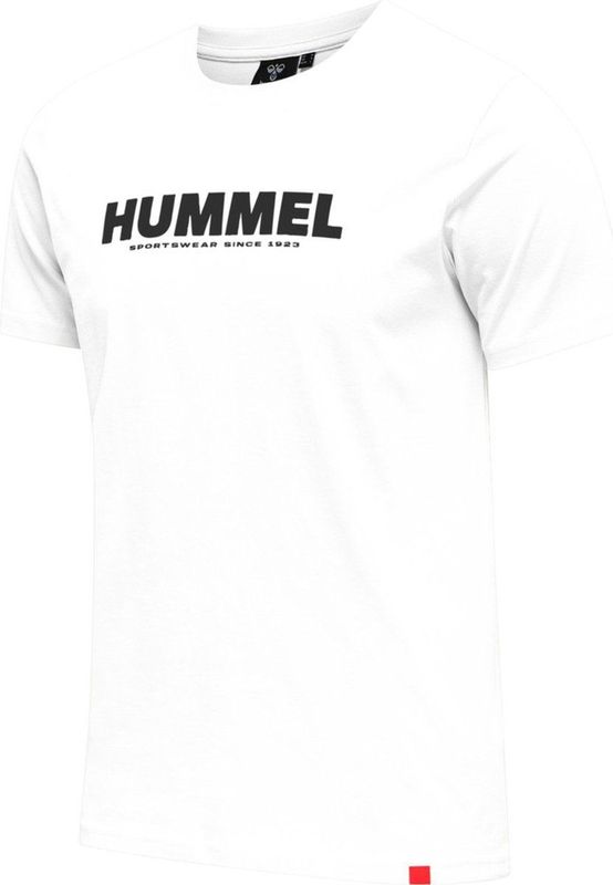 Hummel - hmlLEGACY T-shirt - Zwart - Jersey - Gedrukt Logo