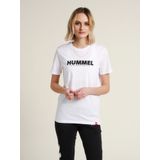 Hummel - hmlLEGACY T-shirt - Unisex - Zwart - Katoen - Gedrukt Logo