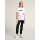 Hummel - hmlLEGACY T-shirt - Unisex - Zwart - Katoen - Gedrukt Logo