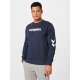 hummel - hmlLEGACY Sweatshirt - Grijs - Katoen - Unisex
