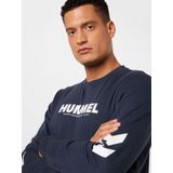 hummel - hmlLEGACY Sweatshirt - Grijs - Katoen - Unisex