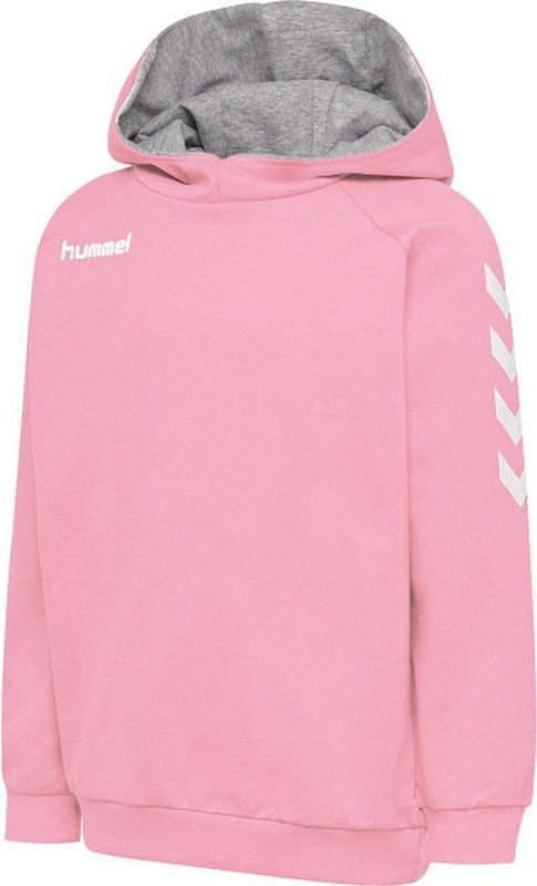 Hummel - HMLGO Kinder Hoodie - Zwart - Katoen