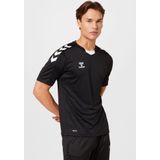 Hummel - hmlCORE XK POLY JERSEY S/S - Sportshirt - Zwart - Polyester