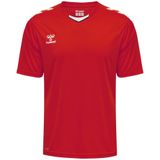 Hummel Core XK Poly Shirt Heren - sportshirts - rood - Mannen
