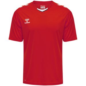 Hummel Core XK Poly Shirt Heren - sportshirts - rood - Mannen