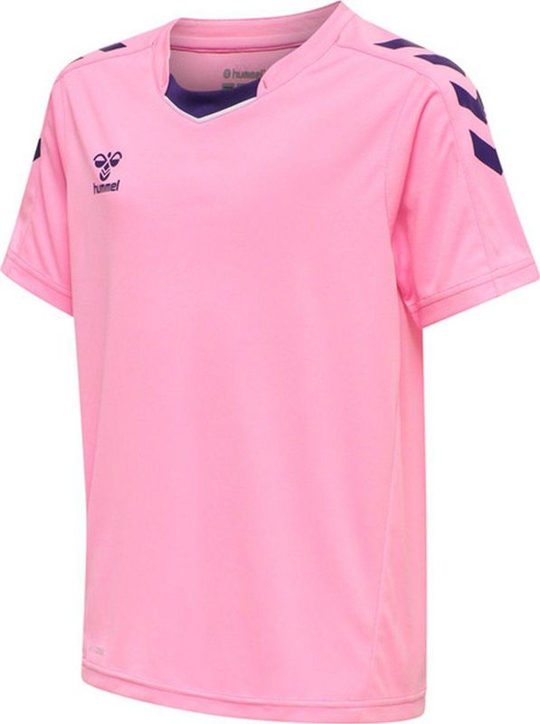 Hummel Core XK Poly Shirt kinderen - sportshirts - roze - Unise