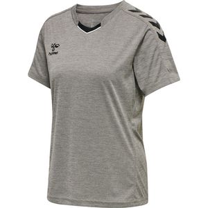 Hummel Core XK Poly Shirt Dames - sportshirts - grijs - Vrouwen