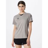 Hummel Core XK Poly Shirt Dames - sportshirts - grijs - Vrouwen