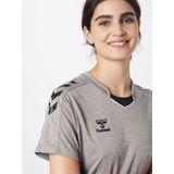 Hummel Core XK Poly Shirt Dames - sportshirts - grijs - Vrouwen