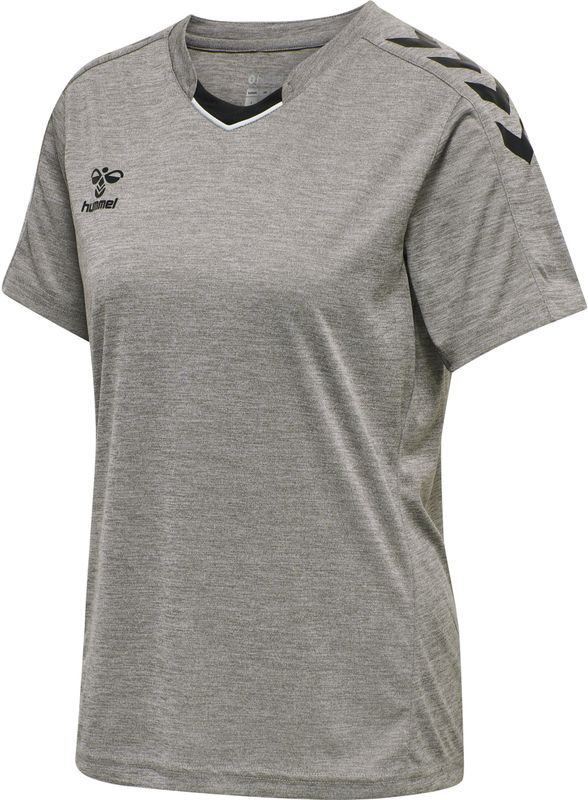 Hummel Core XK Poly Shirt Dames - sportshirts - grijs - Vrouwen