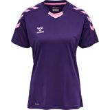 Hummel Core XK Poly Shirt Dames sportshirts paars Vrouwen