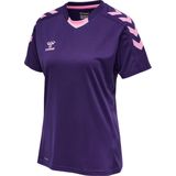 Hummel Core XK Poly Shirt Dames sportshirts paars Vrouwen