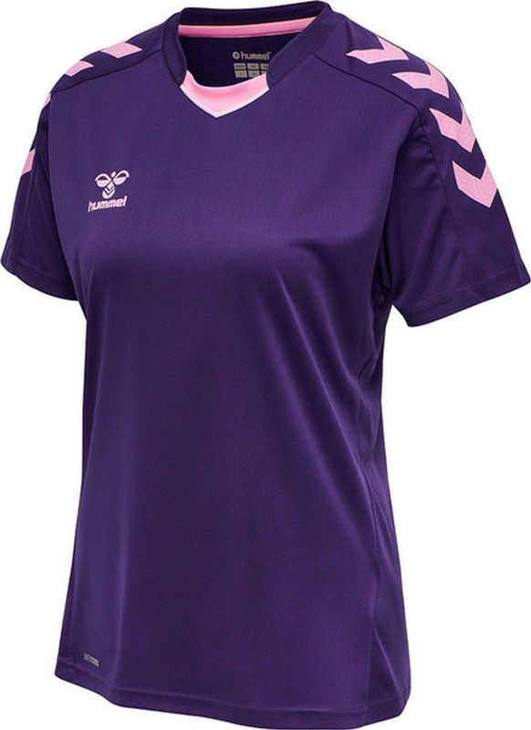Hummel Core XK Poly Shirt Dames sportshirts paars Vrouwen