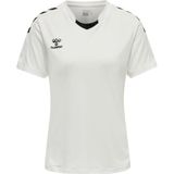 Hummel Core XK Poly Shirt Dames - sportshirts - wit - Vrouwen