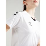 Hummel Core XK Poly Shirt Dames - sportshirts - wit - Vrouwen