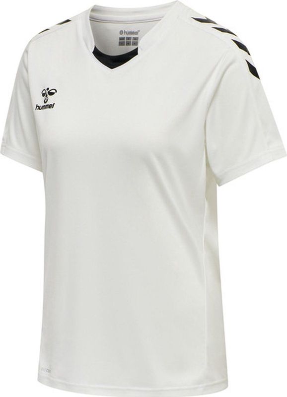 Hummel Core XK Poly Shirt Dames - sportshirts - wit - Vrouwen