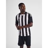 Hummel - Hmlcore Xk Striped T-shirt - Uniseks - Korte Mouwen - Zwart