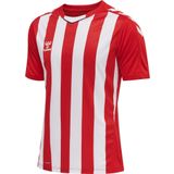 Hummel - Hmlcore XK Striped Jersey S/S - Sporttop - True Red/White