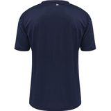 HUMMEL - Core XK - T-shirt - Gestreept - Synthetisch - Korte Mouwen
