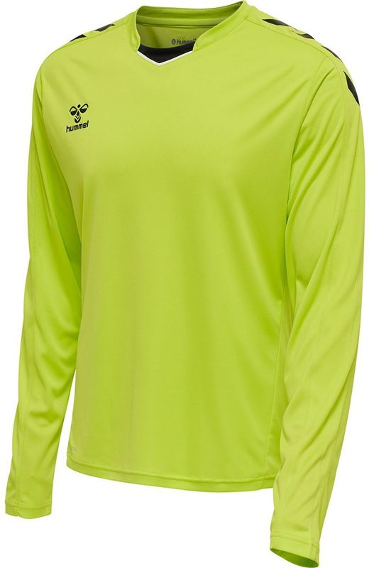 Hummel - hmlCore - Sporttop - Lime Groen - 100% Polyester - Lange Mouw