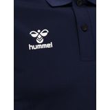 Hummel - Hmlcore Poloshirt - Blauw - Ademend - Sneldrogend - Polyester Piqué