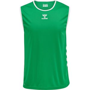 Hummel - Core XK - Functioneel Shirt - Groen/Wit