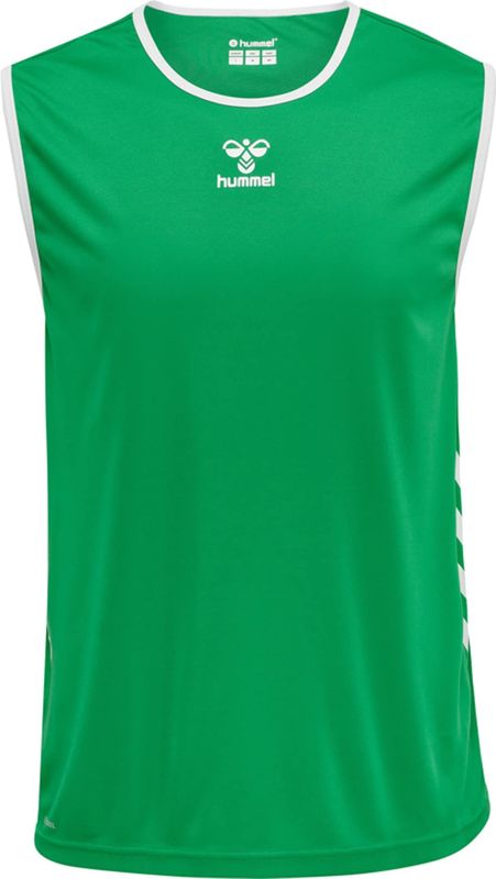 Hummel - Core XK - Functioneel Shirt - Groen/Wit