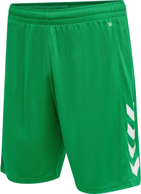 Hummel - Core XK - Korte Broek - Chevron en Logo-opdruk - 100% Polyester
