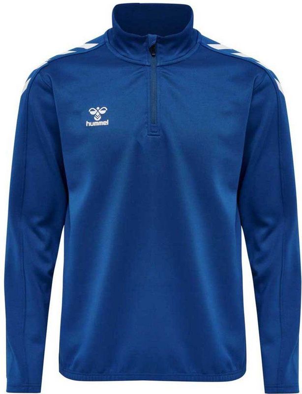 Hummel - Core Xk - Sweatshirt - Zwart - Polyester - Halve Rits