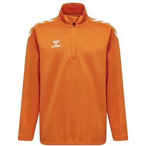 Hummel Sportief sweatshirt  donkeroranje / wit