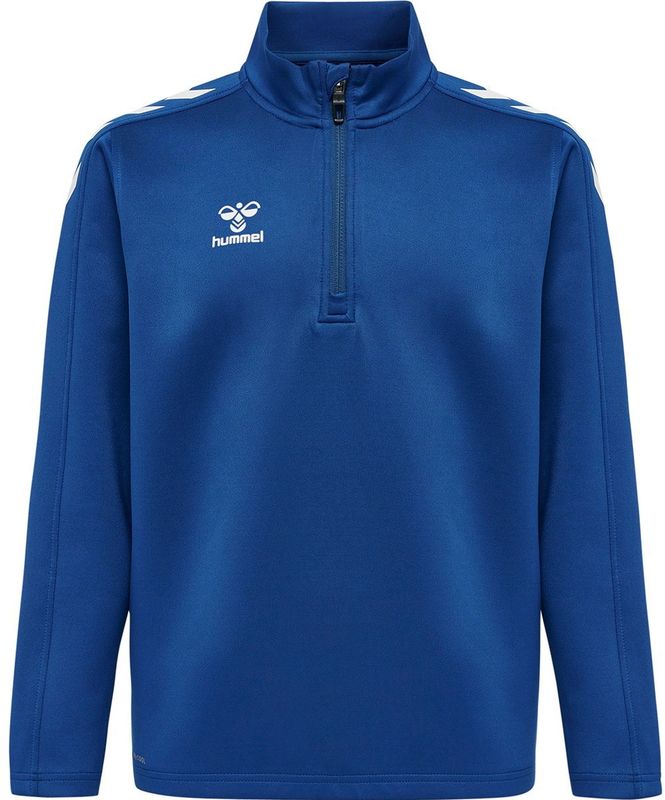 Hummel - hmlCORE XK - Sweatshirt - Junior - Halve Rits - Fleece