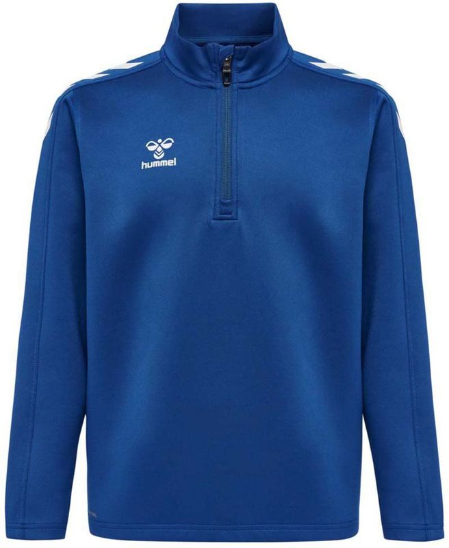 Hummel - hmlCORE XK - Sweatshirt - Junior - Halve Rits - Fleece