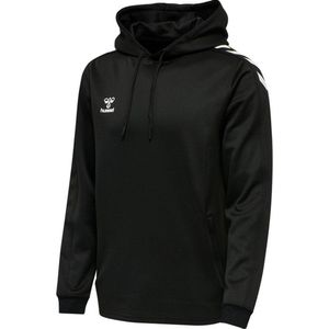 hummel Hmlcore Xk Poly Hoodie, uniseks, zwart.