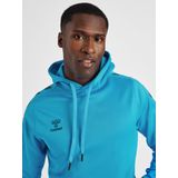 Hummel Core XK Poly Sweat Hoodie Heren - Sporttruien - lichtblauw - Mannen