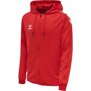 Hummel Hoodie Hmlcore Xk Poly Zip Hood Sweat True Red