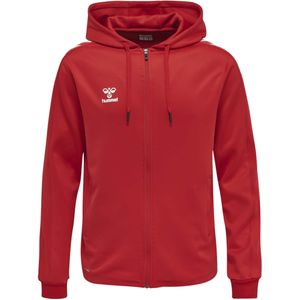 hmlCORE XK POLY ZIP HOOD SWEAT - Zwart - Polyester - Ademend