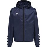 hmlCORE XK Spray Jacket - Kids - Zwart - Waterafstotend - Met Ritszakken