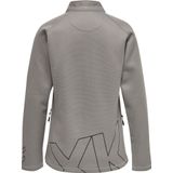HUMMEL - Full Zip Sweatshirt - Dames - Grijs - Katoen